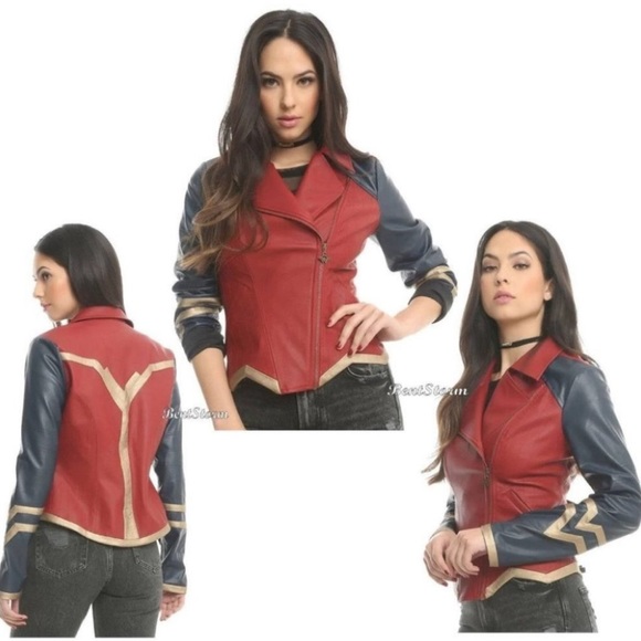 Wonder Woman Jacket DC Comics - size S Her Universe - Picture 2 of 7